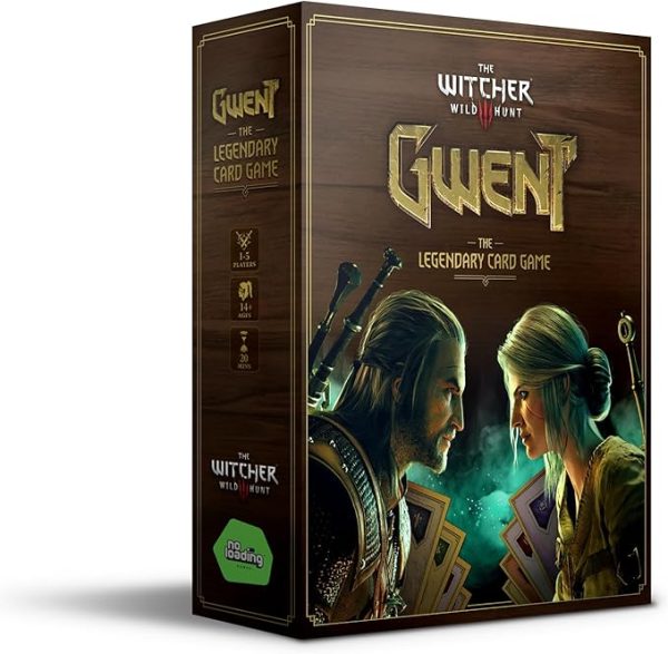 Gwent - Official Licensed Version | Complete Set | Competitive Deck Building Strategy Game | Fantasy Card Battler From the Popular Video Game | Tactical Playing Cards | Ages 12+ | 1-5 Players | 20 min